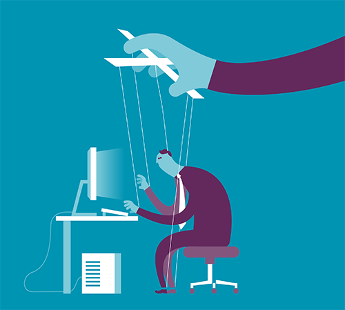 Puppet man using a computer {{brizy_dc_image_alt imageSrc=